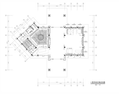 一层天<a href=https://www.yitu.cn/sketchup/huayi/index.html target=_blank class=infotextkey>花</a><a href=https://www.yitu.cn/su/6833.html target=_blank class=infotextkey>灯具</a>定位图