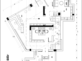 现代红酒店CAD施工图