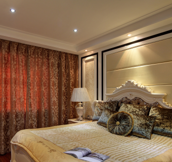 简欧风格平层公寓装修施工图，公寓室内装饰CAD施工图纸下载