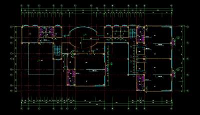 某幼儿园全套建筑图，幼儿园cad建筑工程图纸下载