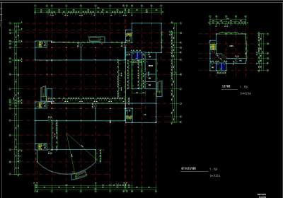 首都航天中学综合教学楼建施工图，教学楼cad建筑图纸下载