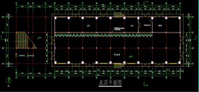 现代综合楼食堂CAD施工图，现代综合楼食堂CAD图纸下载