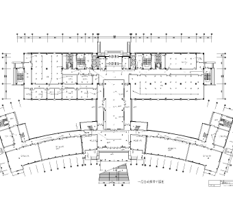 图书馆信息中心消防施工图设计（含各层平面及自动报警系统图）CAD图纸下载dwg文件下载