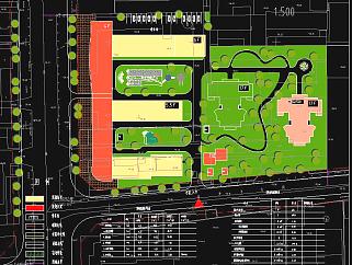 小区建筑规划方案设计小区建筑规划住宅小区施工图CAD图纸