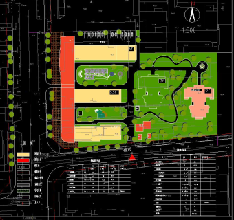 小区建筑规划方案设计小区建筑规划住宅小区施工图CAD图纸