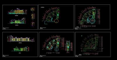 整套幼儿园cad设计图纸，幼儿园cad建筑图纸下载