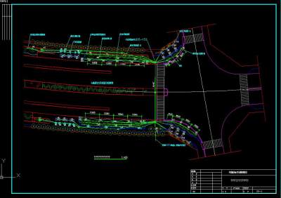 道路绿化施工图，道路绿化CAD设计方案