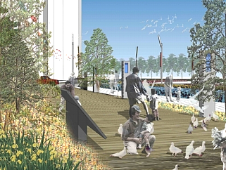 城市生态人文迎宾大道景观规划设计方案