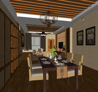 43现代客餐厅.zip