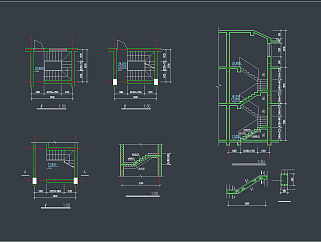 电梯骄厢装修CAD施工图，节点大样CAD施工图纸下载