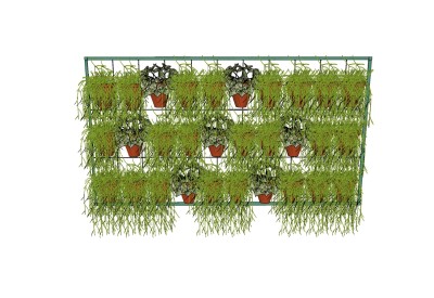 植物盆栽 草图大师模型，植物盆栽sketchup模型下载