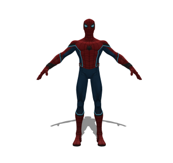 现代超级英雄sketchup模型，蜘蛛侠草图大师模型下载