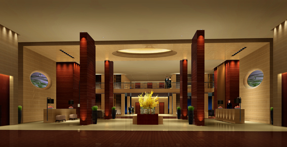 现代国际会议中心CAD施工图，会议中心CAD建筑图纸下载