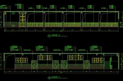 三层<a href=https://www.yitu.cn/sketchup/diantizoulang/index.html target=_blank class=infotextkey>走廊</a>立面图.jpg