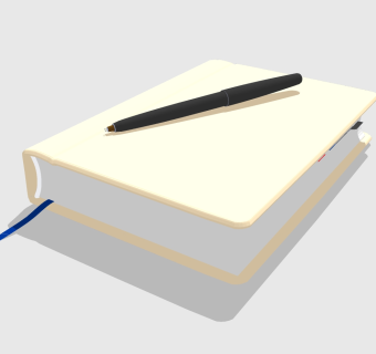  现代书籍草图大师模型，书籍sketchup模型下载