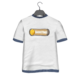 现代圆领T恤上衣草图大师模型,服装店衣架su模型下载