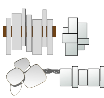 现代时尚装饰镜子草图大师模型，装饰镜sketchup模型skp文件分享