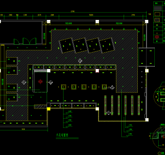 陶瓷专卖店设计CAD图纸，陶瓷专卖店CAD图纸下载
