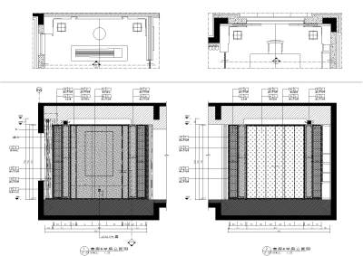 福州百督府一层<a href=https://www.yitu.cn/sketchup/shufang/index.html target=_blank class=infotextkey>书房</a>琴房立面图