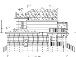 新中式风格2层独立别墅施工图