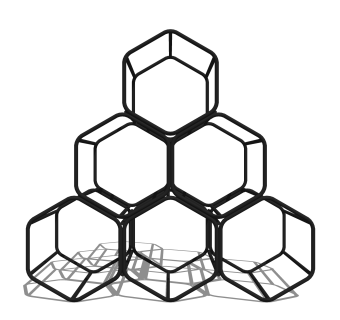 现代时尚金属圈酒架草图大师模型，酒架su模型下载