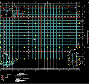 大型超市CAD结构设计图，大型超市CAD结构设计图纸下载
