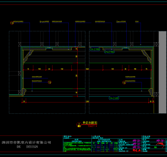 简约欧式风格家装设计完整施工图，家装CAD施工图纸下载