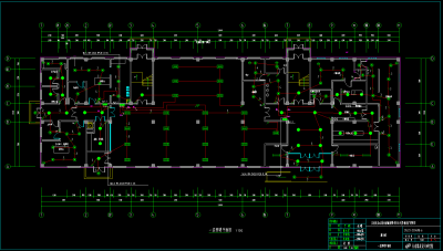吉林综合办公楼电气设计图纸，电气CAD施工图纸下载