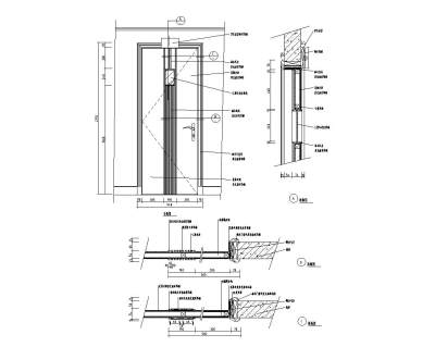 <a href=https://www.yitu.cn/sketchup/huayi/index.html target=_blank class=infotextkey>花</a>樟夹板（嵌柚木线条）门大样