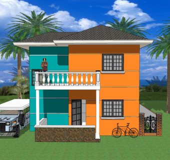 欧式别墅SU模型，别墅SKP模型下载