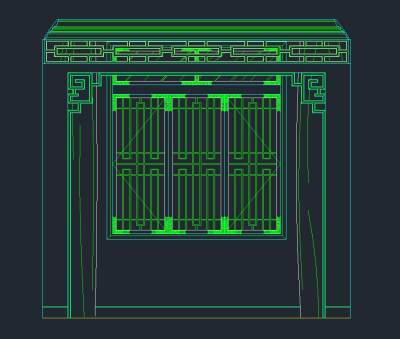 建筑CAD常用图库，窗户帘CAD施工图纸下载