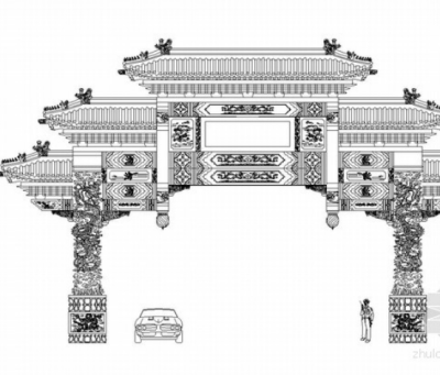 园林古建牌<a href=https://www.yitu.cn/su/8159.html target=_blank class=infotextkey>楼</a>牌坊<a href=https://www.yitu.cn/su/7937.html target=_blank class=infotextkey>图纸</a>汇总集