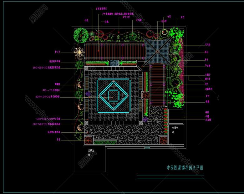 中<a href=https://www.yitu.cn/sketchup/yiyuan/index.html target=_blank class=infotextkey><a href=https://www.yitu.cn/su/7276.html target=_blank class=infotextkey>医院</a></a>屋顶<a href=https://www.yitu.cn/sketchup/huayi/index.html target=_blank class=infotextkey>花</a>园总平图1.jpg