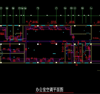 超市空调通风设计CAD图纸，超市空调通风设计CAD图纸下载