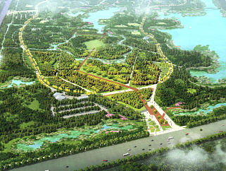 自然湿地森林公园景观规划设计方案