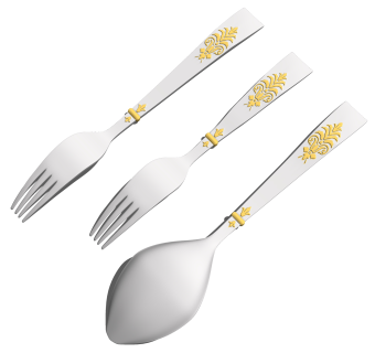  餐具草图大师模型，餐具SU模型下载