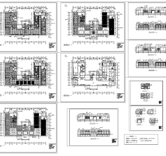 医院装饰工程施工图CAD图纸下载dwg文件下载·