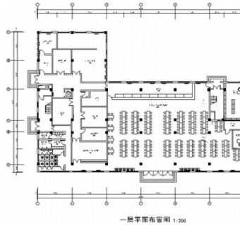 现代风格六层宿舍楼室内装修施工图