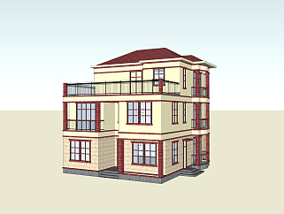 新农村实用别墅CAD图纸，别墅CAD建筑工程图下载