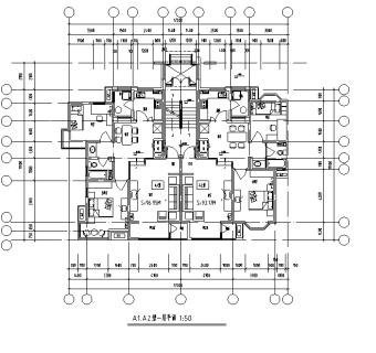 1000套高层及多层住宅CAD建筑平立面图