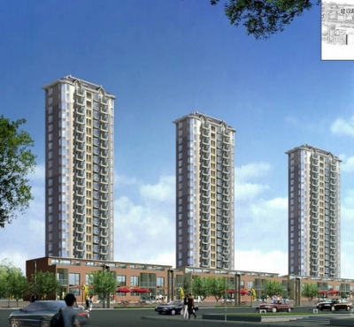 街道节点效果图