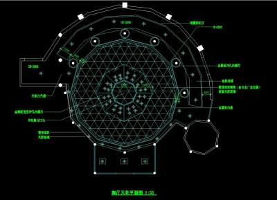 舞厅天<a href=https://www.yitu.cn/sketchup/huayi/index.html target=_blank class=infotextkey>花</a><a href=https://www.yitu.cn/su/7392.html target=_blank class=infotextkey>平面</a>.jpg
