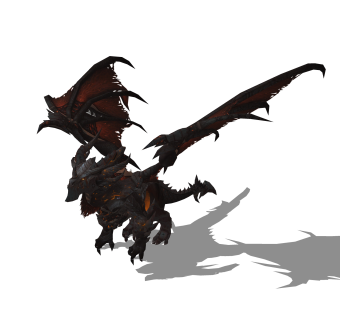 现代恶龙角色草图大师模型，游戏角色su模型下载