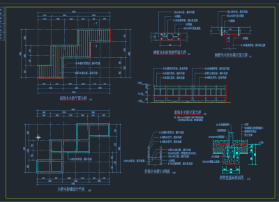 一套园林公园施工详图,cad建筑图纸免费下载