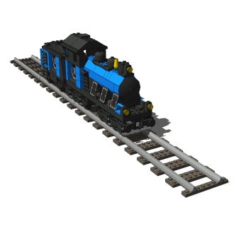 现代儿童小火车草图大师模型，玩具su模型下载
