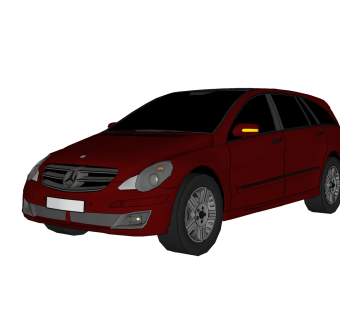 现代汽车免费su模型，现代汽车sketchup模型下载