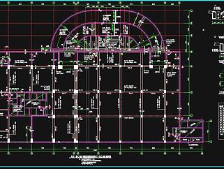 某地20层框架核心筒结构办公楼结构施工图纸，办公楼框架设计CAD建筑图纸下载