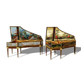 现代钢琴草图大师模型，钢琴SKB文件下载