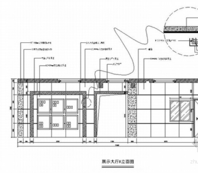 [<a href=https://www.yitu.cn/su/8115.html target=_blank class=infotextkey>重庆</a>]现代风格乡镇公共服务中心装修施工图展示<a href=https://www.yitu.cn/su/7996.html target=_blank class=infotextkey>大厅</a>立面图 