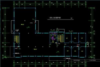 综合办公楼给排水全套图施工图